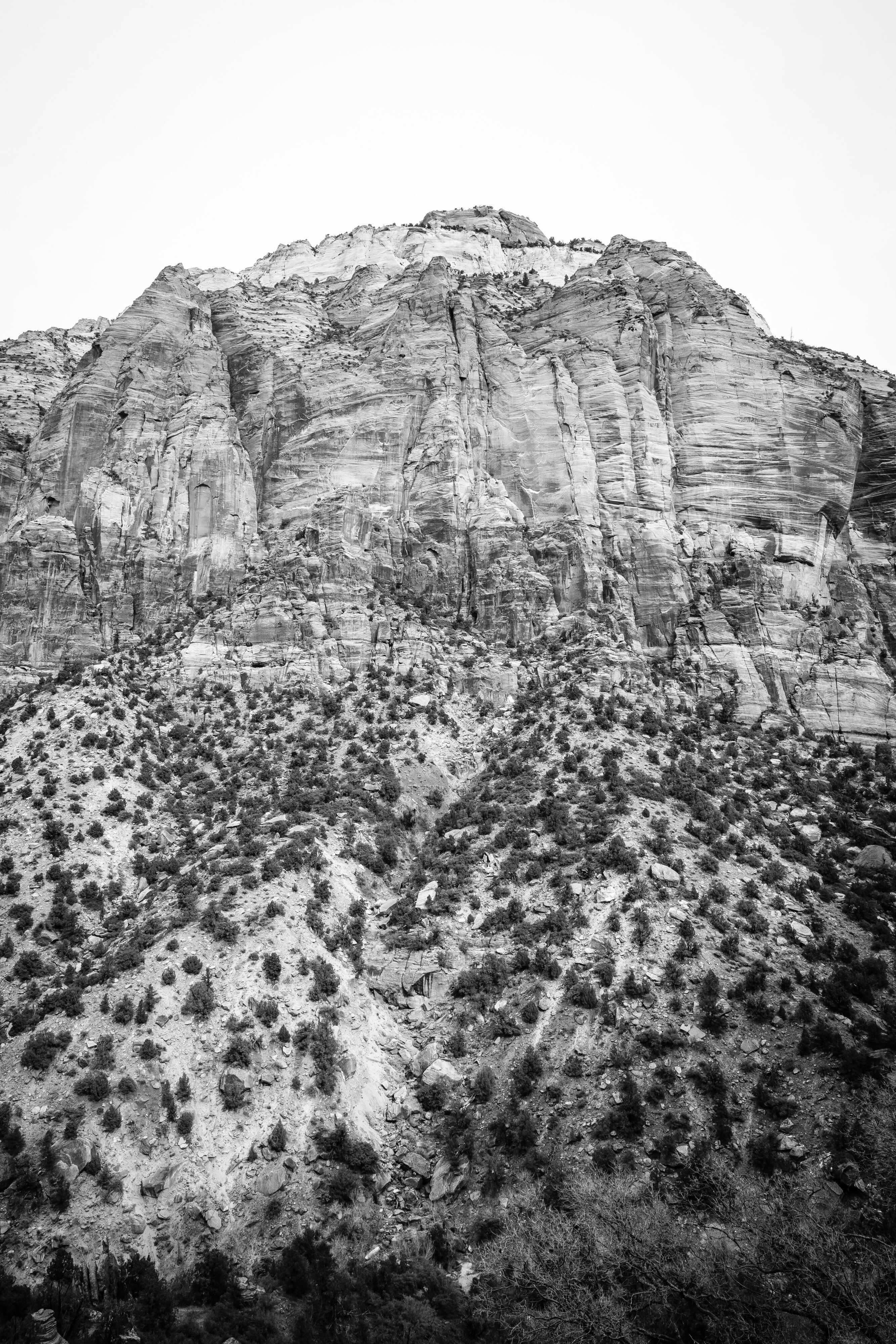 The East Temple, as seen from the Zion-Mount Carmel Highway.
